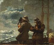 Winslow Homer Eight Bells oil on canvas